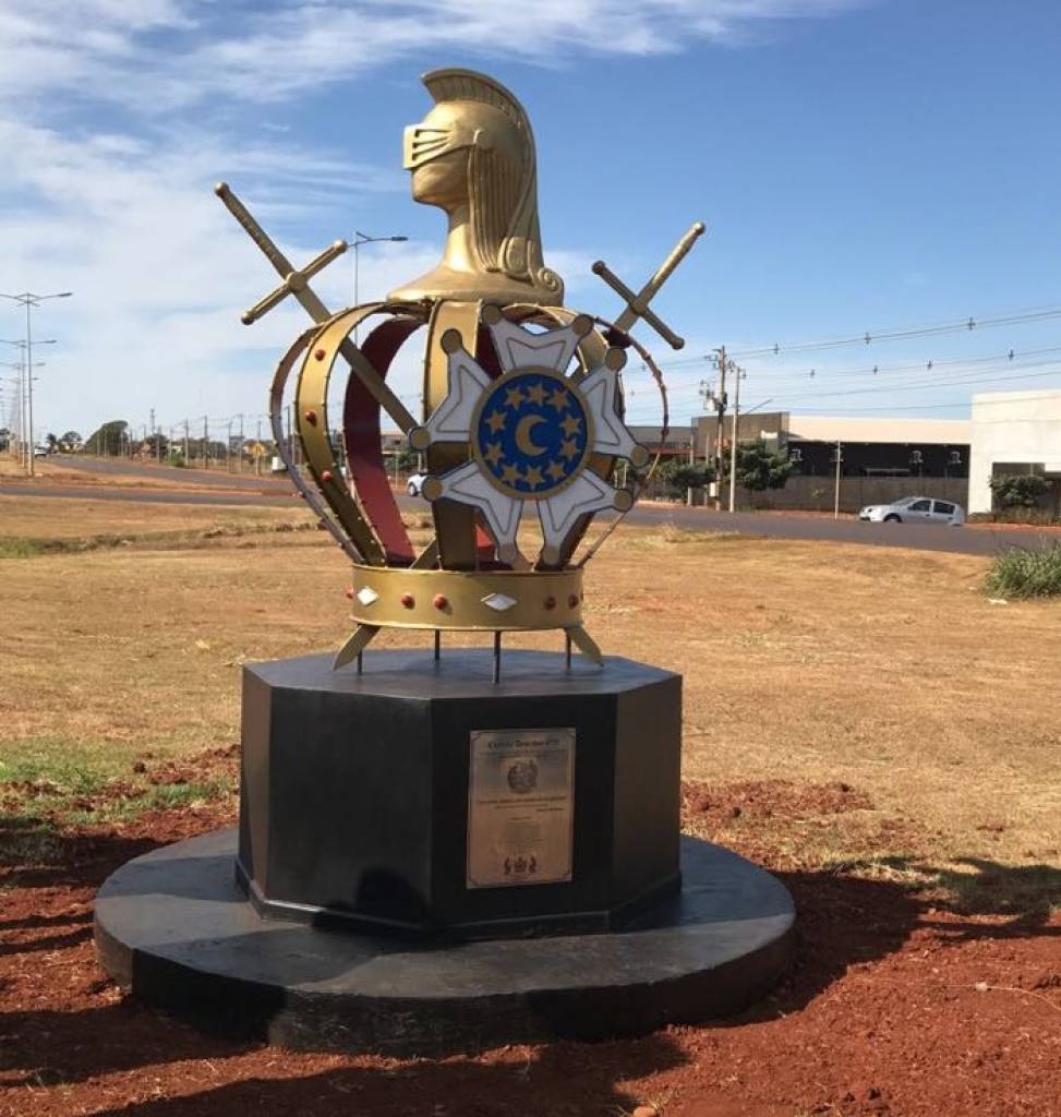 Inauguração do monumento DeMolay