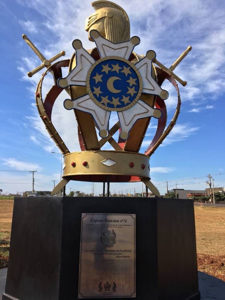 Inauguração do monumento DeMolay