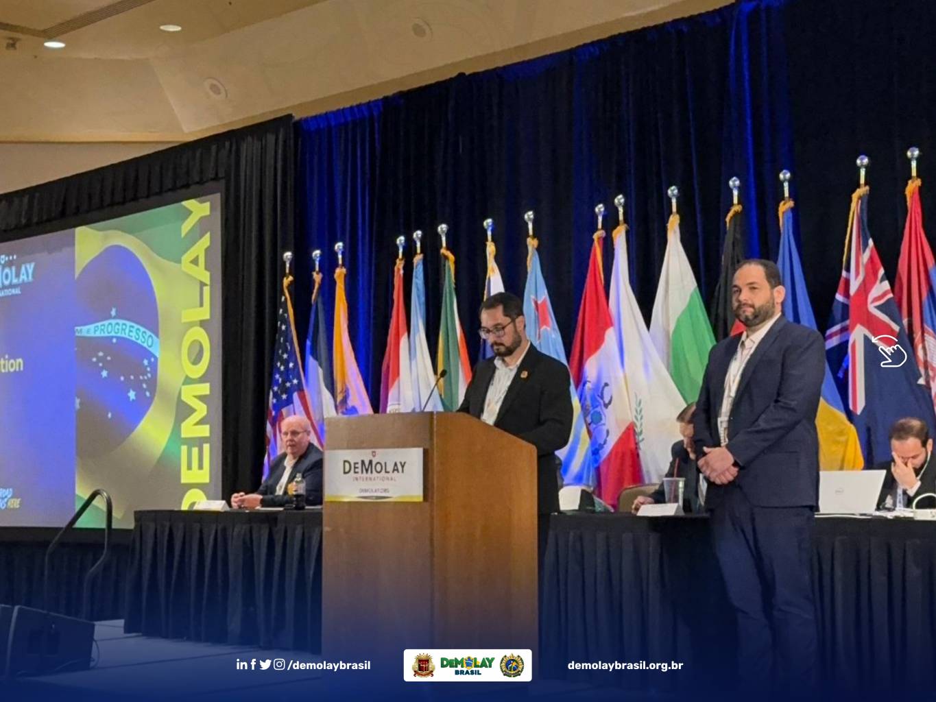 Discurso dos Grandes Mestres Nacionais durante o CIOD 2024