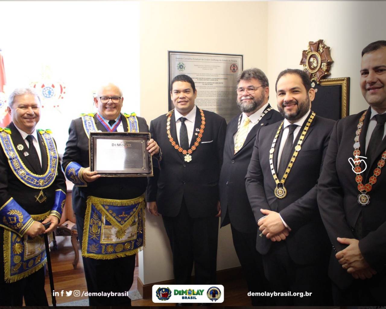 Inauguração Sede Administrativa DeMolay Paraná
