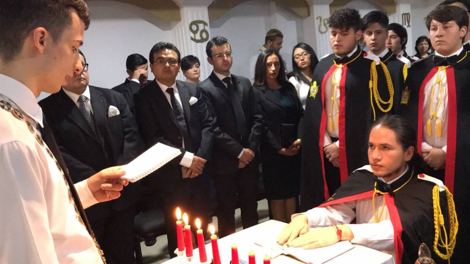 Instalação da Ordem DeMolay no Equador