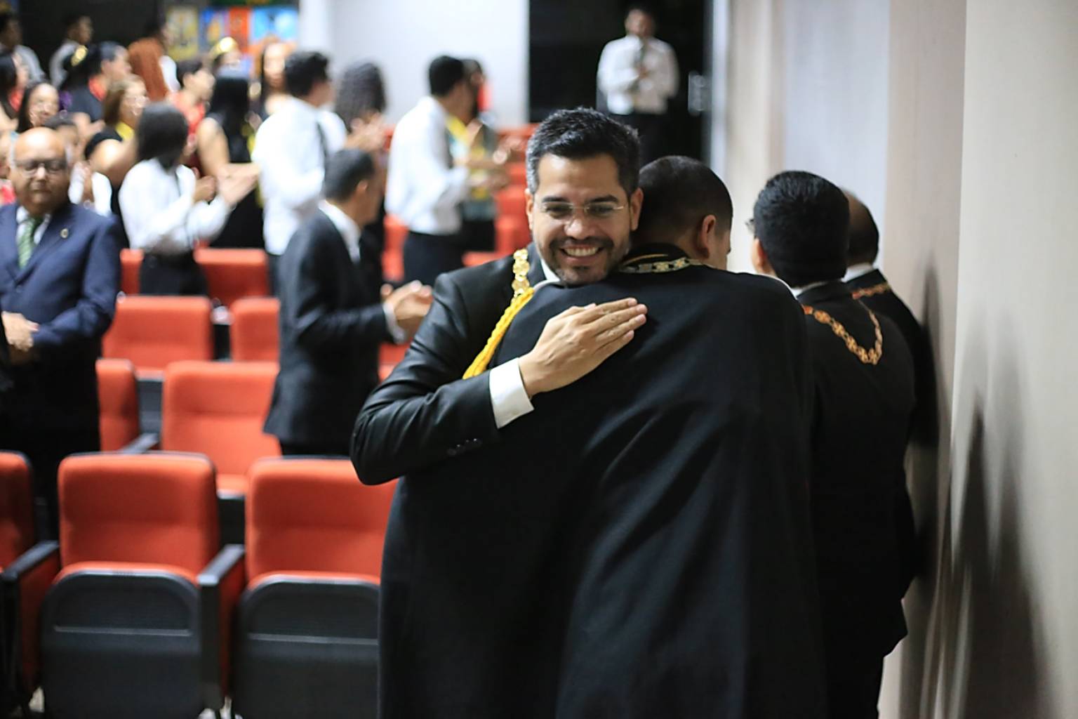 GMNA, Tiago Gerônimo sendo recepcionado pelo MCE/RR durante a abertura do evento