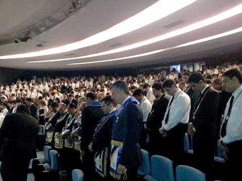 Auditório lotado foi um momento marcante do CEOD